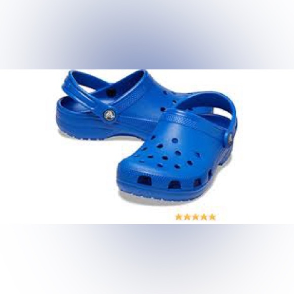 Crocs Classic Clog K, Blue Junior Size 5